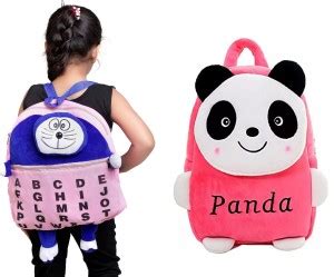HOLME'S Combo Of Kids School Bag Soft Backpack Cartoon Bags for Kids ...