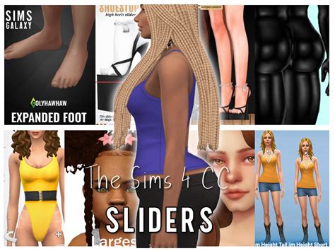 Image result for Colour Sliders Sims 4 Mod