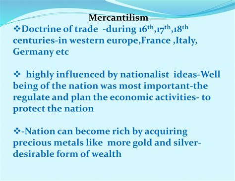 Mercantilism | PPTX