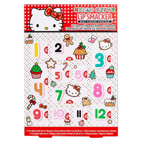 Buy Lip Smacker Hello Kitty Holiday Christmas 12pc Advent Calendar ...