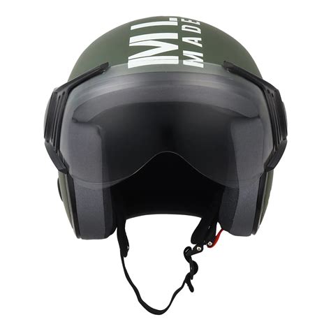 Zitro Open Face Helmet for Motorcycle & Bike ISI Certified - Medium (MT ...
