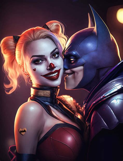 [100+] Harley Quinn And Batman Wallpapers | Wallpapers.com