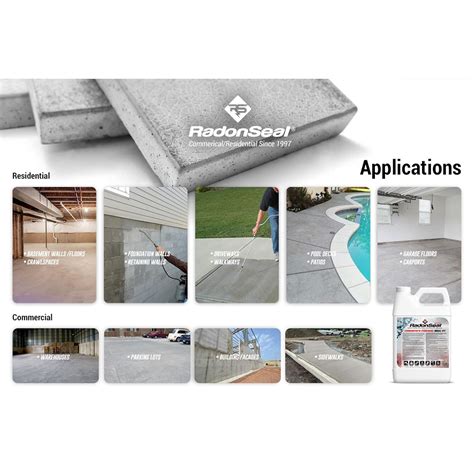 RadonSeal Plus Outdoor/Indoor Concrete Deep India | Ubuy