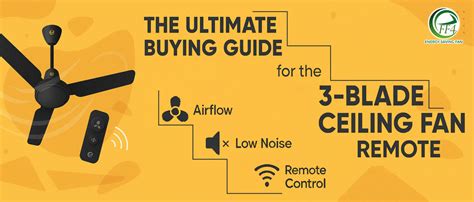 The Ultimate Buying Guide For The 3 Blade Ceiling Fan with Remote – www ...
