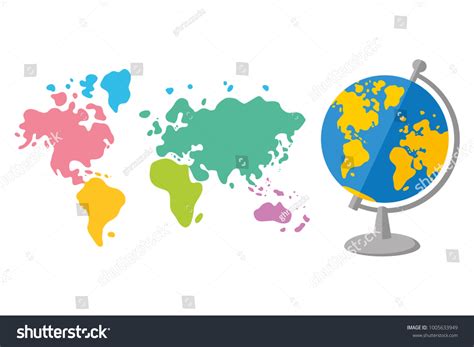 Round World Map Cartoon 的图像结果