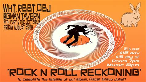Oscar Bravo Juliett Release Show! wht.rbbt.obj w/ FURY & The Jett Girls ...