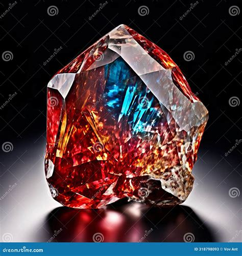 Zircon a Mineral with Tetragonal Crystal Structure and Various Stock ...