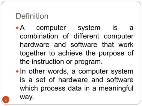 Explain the Difference Between the Terms Computer and Computer System 的图像结果