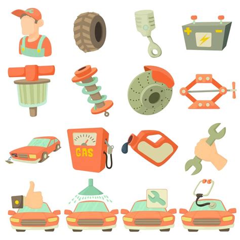 自動車部品のイラスト 画像 - Freepikで無料ダウンロード