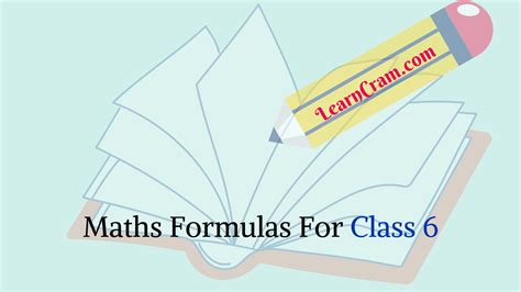 Image result for Class 6 Maths Formulas