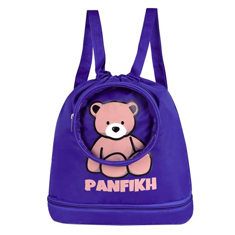Buy PANFIKH Swimming Kids Bag for Girl and Boy with Drawstring Closure ...