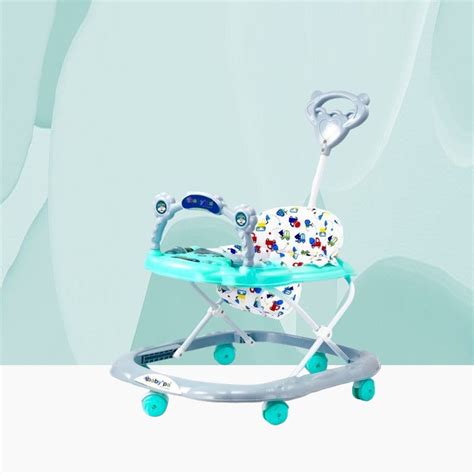 Musical Activity & Height Adjustable Walker With Parent Handle Rod (9 ...