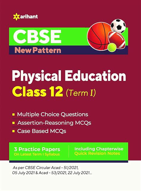 CBSE New Pattern Physical Education Class 12 for 2021-22 Exam (MCQs ...