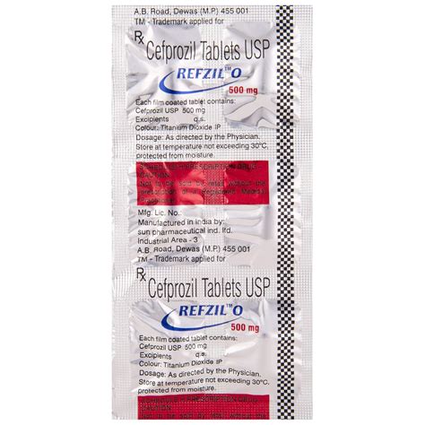 Refzil O 500mg - Strip of 6 Tablets : Amazon.in: Health & Personal Care