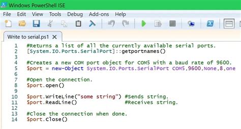 RS232 Program 的图像结果