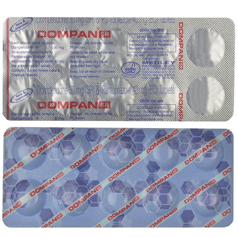 Dompan SR - Strip of 10 Tablets : Amazon.in: Health & Personal Care