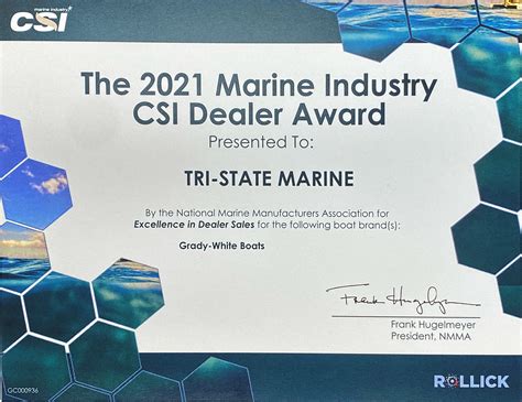 Tri-State Marine Receives 2021 Marine Industry Customer Satisfaction Awards