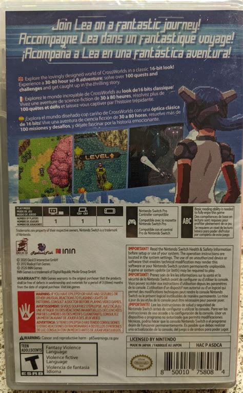 Image result for CrossCode Nintendo Switch