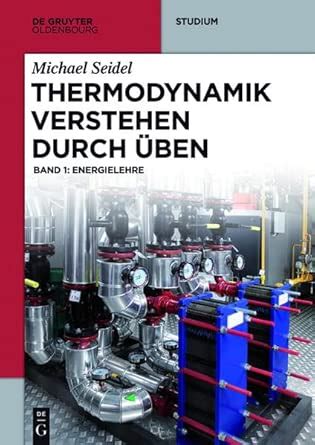 Buy Thermodynamik Verstehen 1: Energielehre (De Gruyter Studium) Book ...