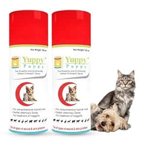 Buy Yuppy Puppy Herbal Topical Spray | for All Pets & Dog | All Types ...