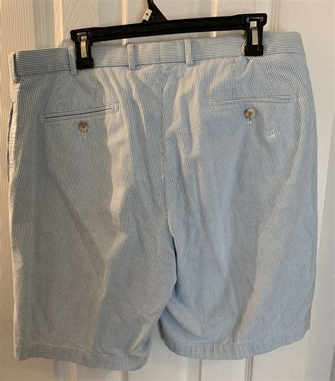 SEE PICS - Peter Millar Seersucker Golf Shorts - Size… - Gem