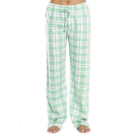 Posijego Womens Plaid Pajama Pants Plus Size Lounge Pants Ladies ...