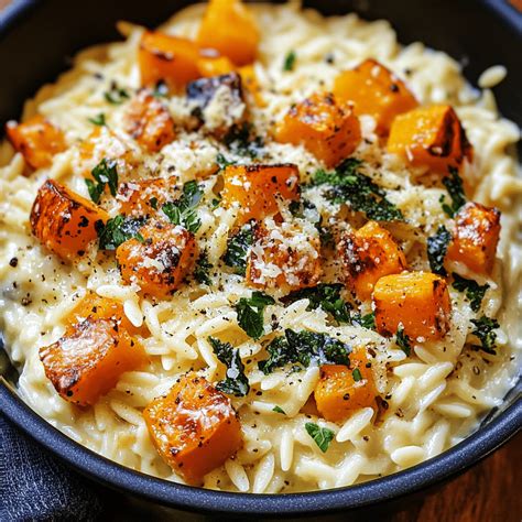 Why Creamy Orzo Pasta with Roasted Butternut Squash Recipe Is a Must-Try
