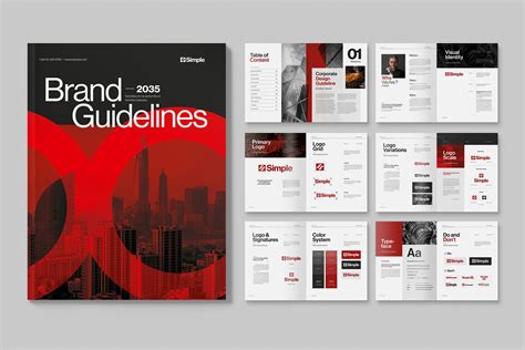 Booklet Pamphlet Template Flyer Template Booklet Brochure Corporate