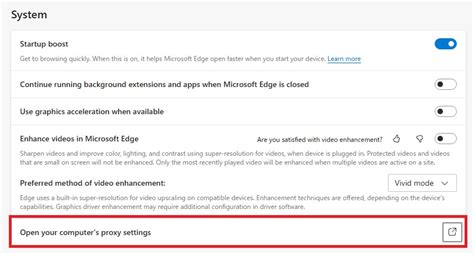 Proxy Setting in Edge 的图像结果