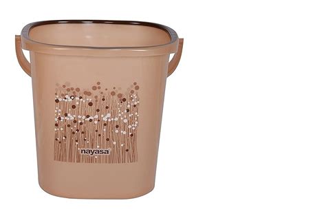 Nayasa Square Ring 20 Funk 18 Liter Bucket 1 Pack : Amazon.in: Home ...
