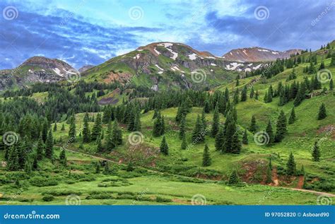 Red Mountain Pass, San Juan Mountains, Colorado Stock Photo - Image of ...