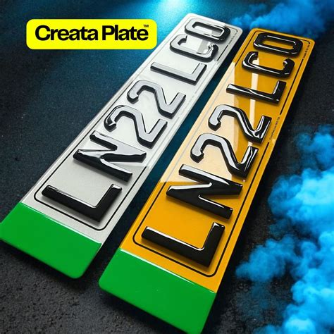 3D vs. 4D Number Plates: Which One Should You Choose? – Creata Plate