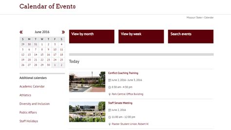 Calendar is now mobile friendly - Web Strategy and Development News ...