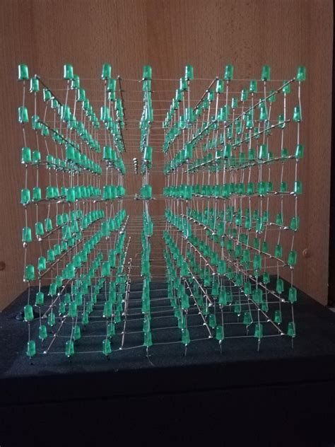 Image result for 8X8x8 LED Cube Arduino Code