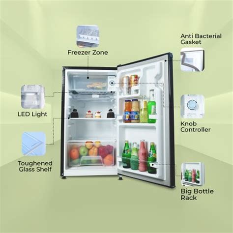Haier 100 L Direct Cool Single Door 2 Star Refrigerator with Chiller ...