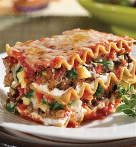 Lasagna with Spinach   Flavorite