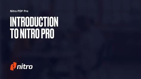 Image result for Nitro PDF Pro Tutorial