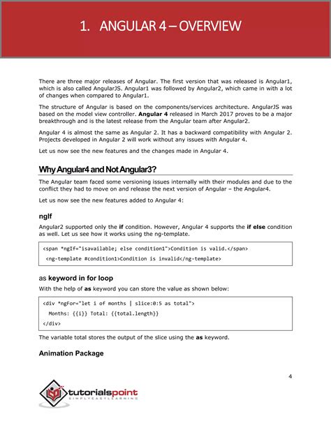 Angular 4 Tutorial 的图像结果
