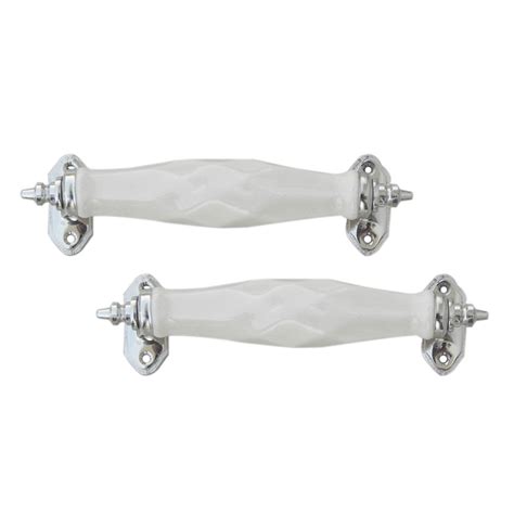 White Cut Ceramic Handle
