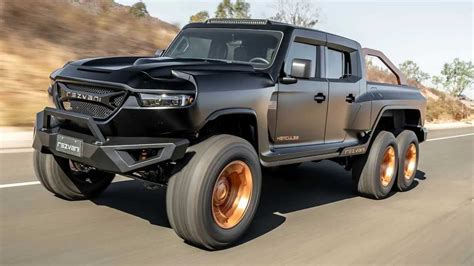 225.000 dolarlık Rezvani Hercules 6x6 resmen tanıtıldı