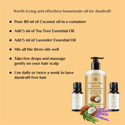 Anti Dandruff DIY Hair Oil Kit – Forest Clay