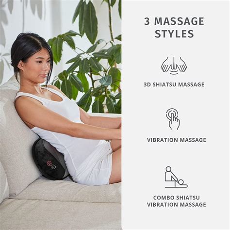 Buy HoMedics 3D Shiatsu Full-Body Massager with Therapeutic Vibration ...