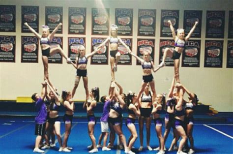 cheer pyramid ideas