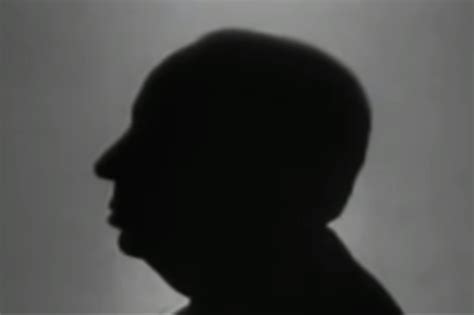 Alfred Hitchcock Silhouette