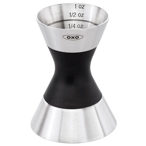 OXO 3105000 1.5 oz. & 1 oz. Stainless Steel Double Jigger
