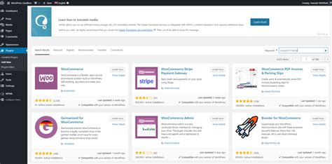 Image result for How to Create Commerce Page Using WordPress