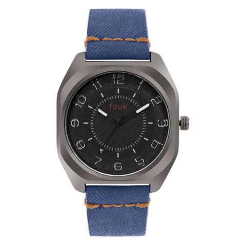 Buy Fcuk Watches Analog Black Dial Watch for Men - FK00014C Online