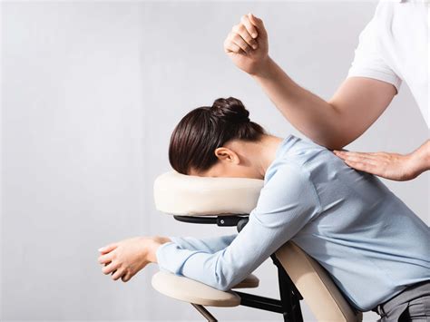 Chair Massage Therapy Images