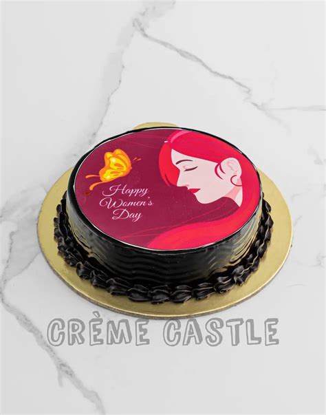 Women's Day Pretty Cake – Creme Castle