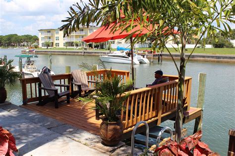 Private Dock Honeymoon Island Beach House | Honeymoon island, Island ...